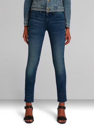 G-Star Lynn mid waist skinny jeans 60885.6550 lynn