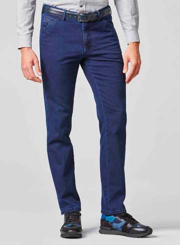 Meyer Super-stretch katoenen wol-denimchino 4539chicago