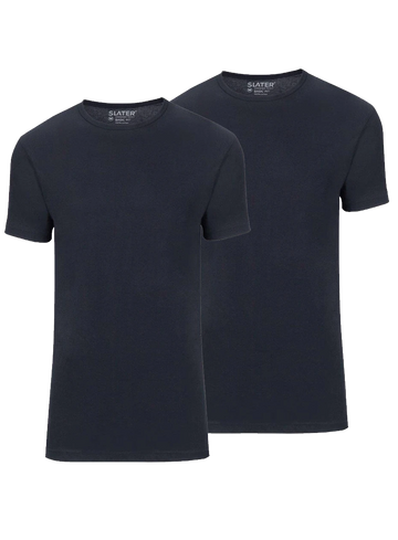 Slater Basic fit ronde hals t-shirt 7510
