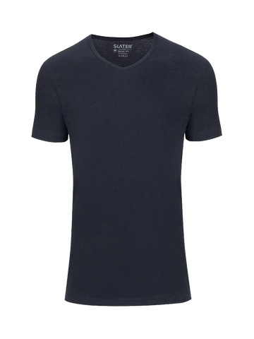 Slater Basic fit v-hals t-shirt