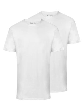 Slater Basic ronde hals t-shirt