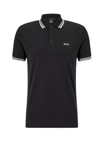 Hugo Boss Polo met contrasterende logodetails 50469055paddycurved