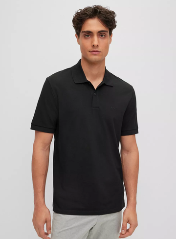 BOSS BLACK Polo met logostiksel 50468362