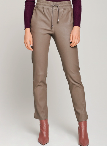 Arma Leder Skinny fit broek Naomi Stretch Plonge