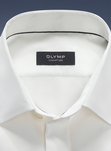 Olymp Signature, tailored fit, zakelijke overhemd, extra lange mouw, signature kent 852310