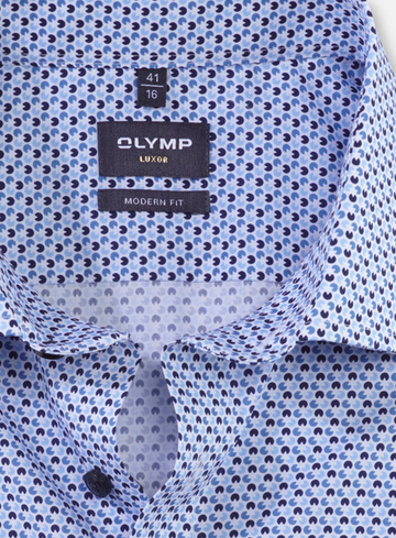 Olymp Luxor modern fit, zakelijk overhemd, global kent 121144