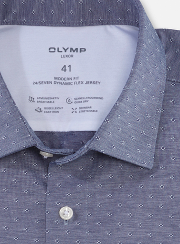 Olymp Luxor 24/Seven, modern fit, zakelijk overhemd, new kent 125944
