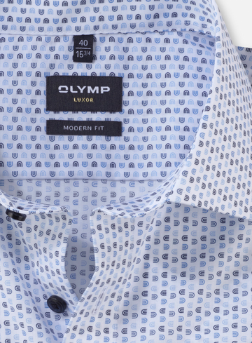 Olymp Luxor modern fit, zakelijk overhemd, global kent 121652
