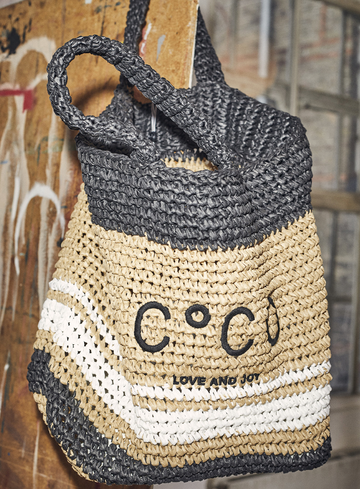Co' Couture Shopper 39016 coco straw