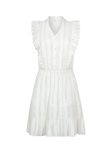 Aaiko Jersey jurk met riem en zakken FAYENNA CO 512