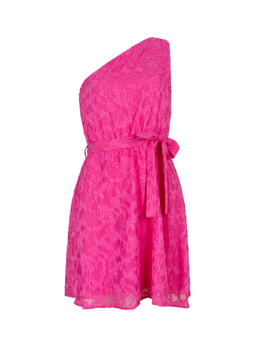 Lofty Manner Jersey jurk met riem en zakken PD22.1 - Dress Anaya