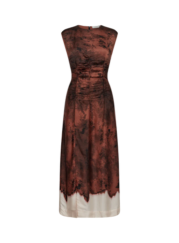 Copenhagen Muse Jersey jurk met riem en zakken cm sabina 203911