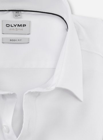 Olymp Level five, body fit, zakelijk overhemd, new york kent 076364