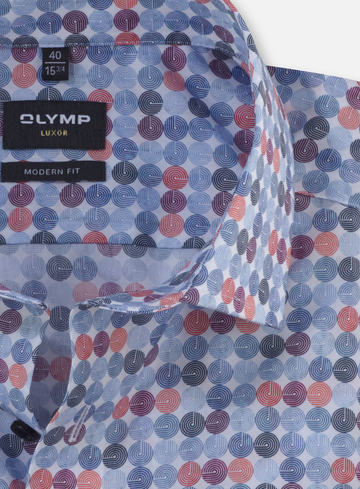 Olymp Luxor 24/seven modern fit, zakelijk overhemd, global kent 124152