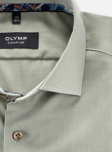 Olymp Signature, tailored fit, zakelijk overhemd, signature kent 850064