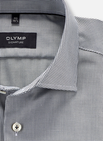 Olymp Signature, tailored fit, zakelijk overhemd, signature kent 850364