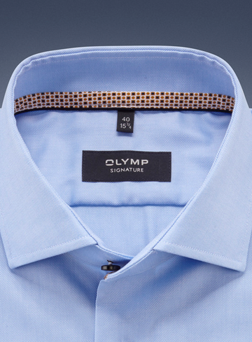 Olymp Signature, tailored fit, zakelijke overhemd, signature kent 850454
