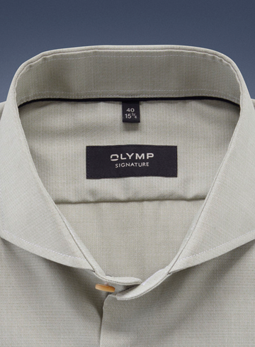 Olymp Signature, tailored fit, zakelijke overhemd, cutaway 851454