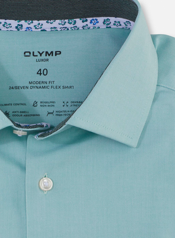 Olymp Level five 24/seven modern fit, zakelijk overhemd, global kent 124654
