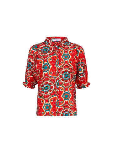 Lofty Manner Shirt Kebra print PB02 - Blouse Odi