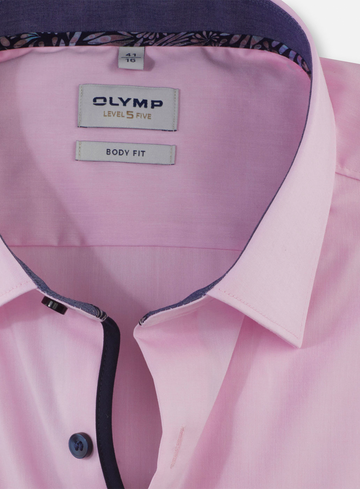 Olymp Level five, body fit, zakelijk overhemd, new york kent 201454