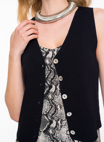 Geisha Jeans Gilet