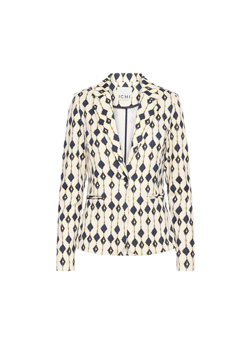 Ichi Blazer ih kate print bl24