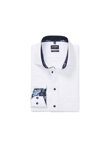 Olymp Luxor Zakelijk overhemd, modern fit, New Kent extra lange mouw 124084