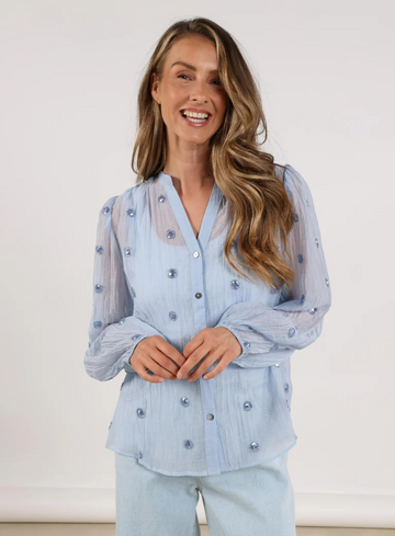 Nukus Blouse Rosan nkf02059