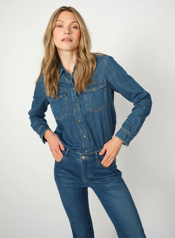 Mos Mosh Top MMNatalie Denim 174670