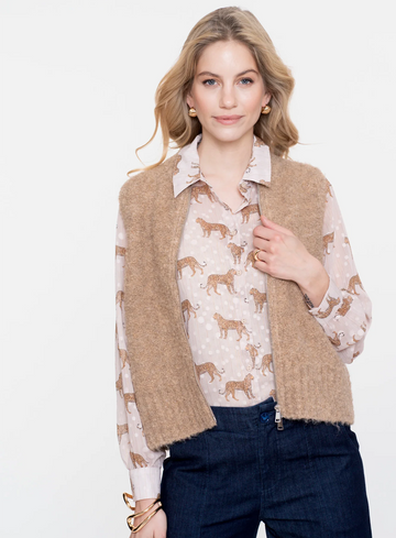 Geisha Jeans Gilet 54574-29