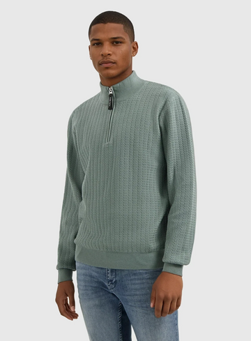 Pure Path Pullover Jacquard Structure 25030802