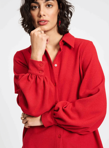 Pom Amsterdam Blouse Chili SP9285