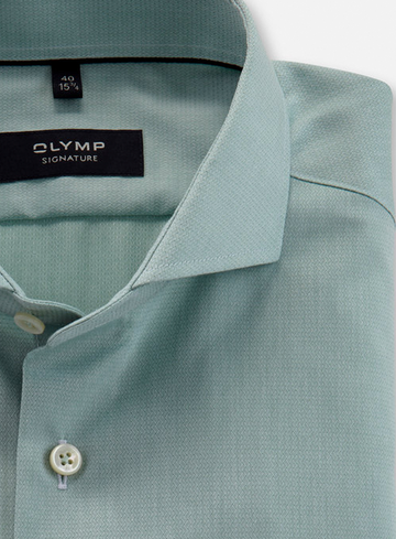 Olymp Signature, zakelijk overhemd, tailored fit, signature cutaway