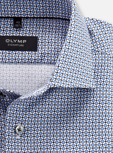 Olymp Signature, zakelijk overhemd, tailored fit, signature kent 857574