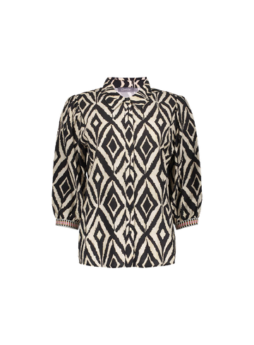 Geisha Jeans Blouse 53261-20