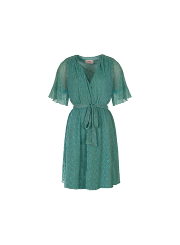 Freebird Jurk Selma Dalena F-Jer-Plisse-Lurex-25-1