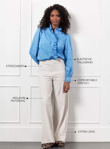 Studio Anneloes Lexie LONG bonded trousers