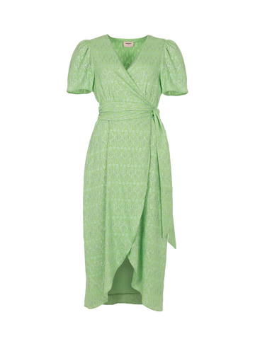 Freebird Jurk Blossom Blossom Ss Wv-Lurex-Vis-25-1