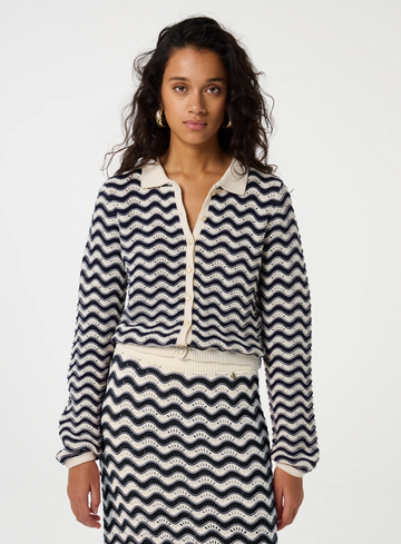 Fabienne Chapot Vest lange mouw Caro Crochet CLTCAR38SS253624