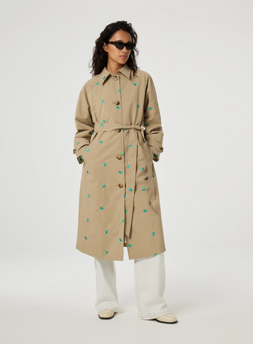 Fabienne Chapot Trenchcoat lang Troy CLTCTS10SS252014
