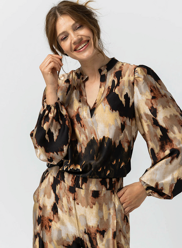 Label Dot Blouse Adoree 2521011