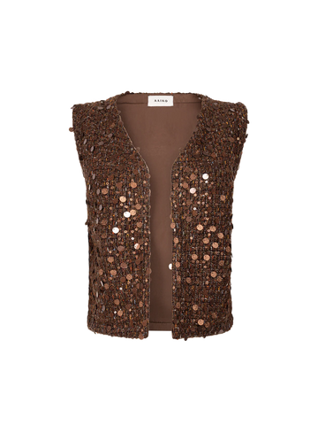 Aaiko Gilet Narin NARIN TWEED PES 580