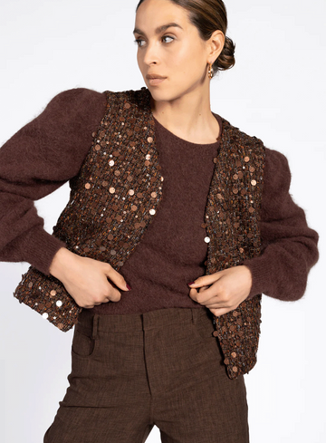 Aaiko Gilet Narin NARIN TWEED PES 580