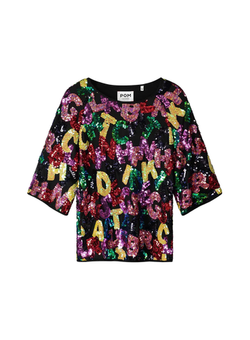 Pom Amsterdam Top Splashing Letters SP9375