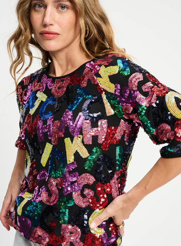 Pom Amsterdam Top Splashing Letters SP9375