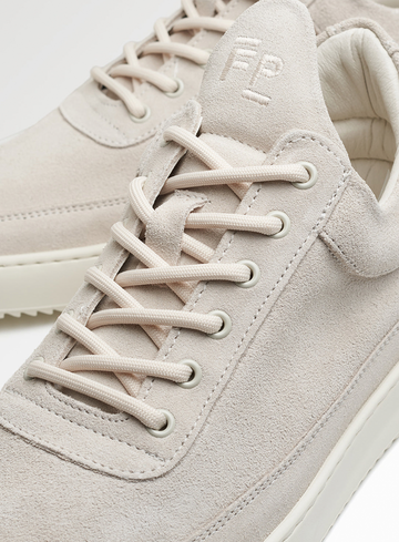 Filling Pieces Sneaker Low top suede organic 112510300188