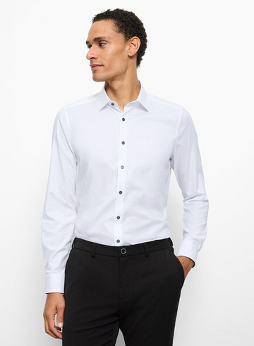 Olymp Level Five Zakelijk overhemd, body fit, New York Kent 200389