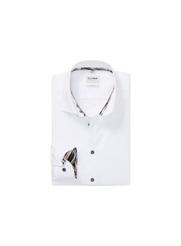 Olymp Level Five Zakelijk overhemd, body fit, New York Kent 200389