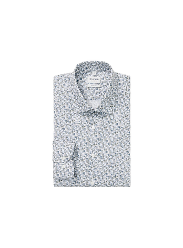 Olymp Level Five Zakelijk overhemd, body fit, New York Kent 201389